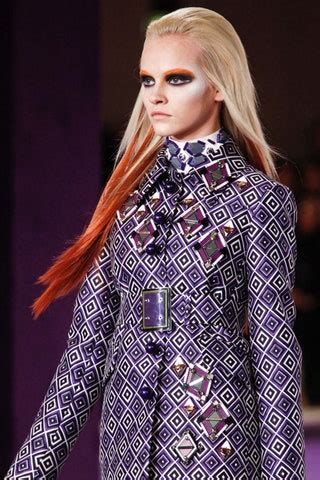 prada dip dye|Milan Fashion Week: 11 Prada Beauty Trends That Became a .